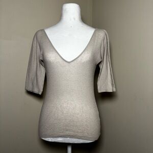 Zara Cream Knit Sweater